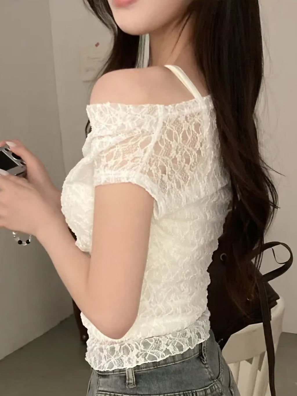 兩件式蕾絲上衣